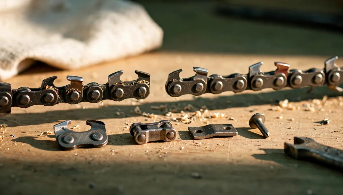Chainsaw Chain Components Explained