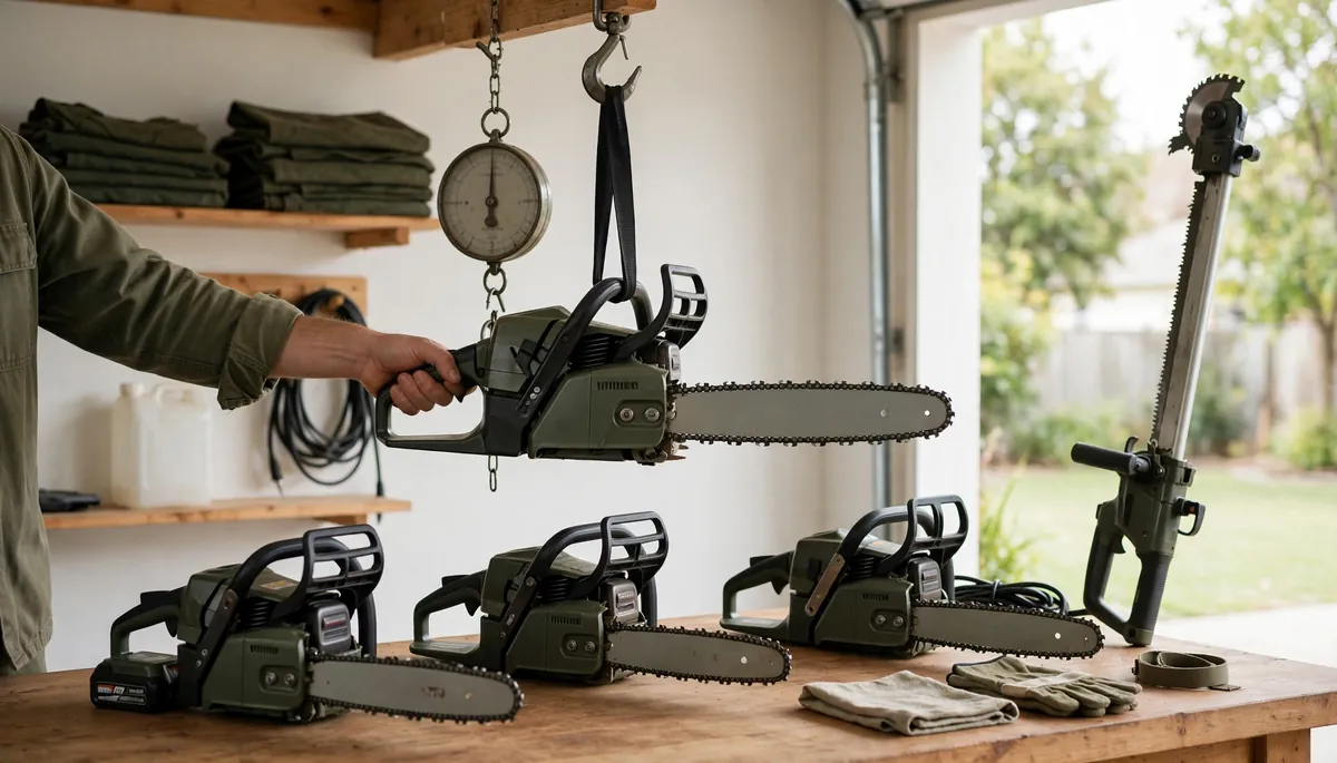 How Much Does a Chainsaw Weigh?