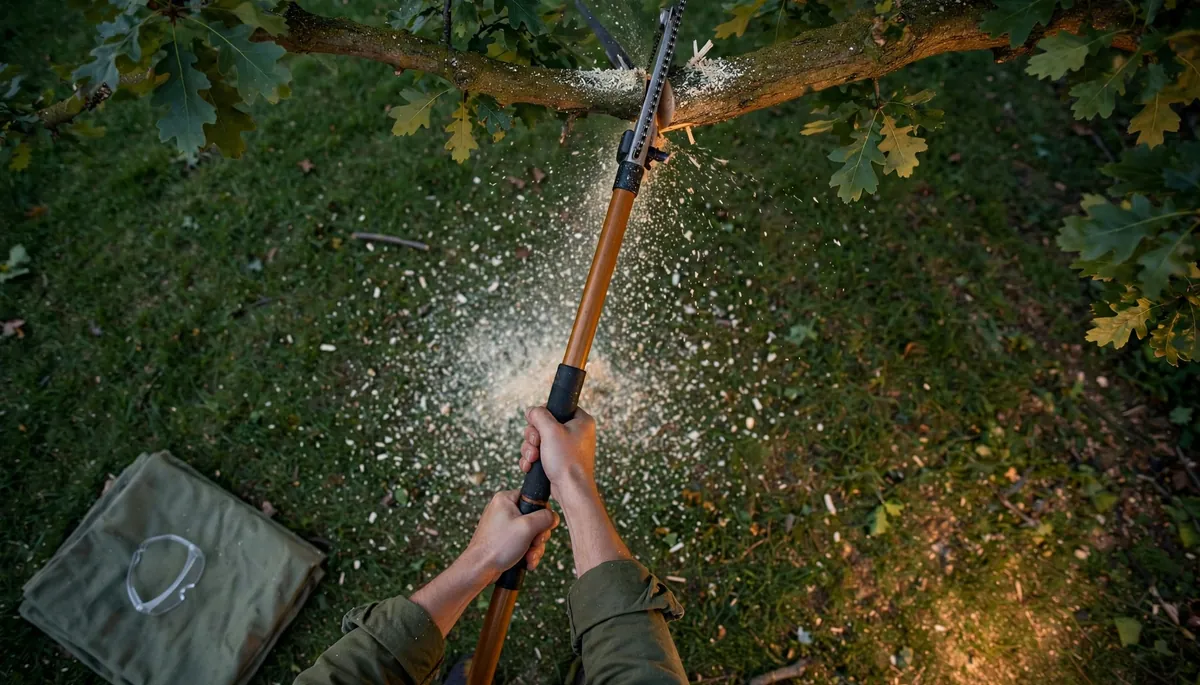 How to Use a Pole Saw